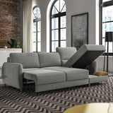 The Delta is Luonto’s most welcoming in appearance and most practical design. The slight curve of each arm allows the Delta Full XL Sectional to be unique. As usual, Luonto has provided plenty of rest space and additional storage space underneath the seating to fulfill their promise of practicality.