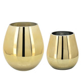 SageBrook Home 15836 Gold Vase