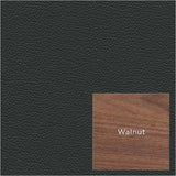 Black Leather and Walnut Samples