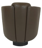 Kuka A162 Occasional Chair in Light Brown Leather