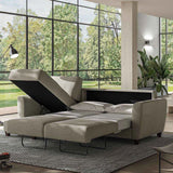 The Flex Sectional is Luonto’s most timeless and practical creation. The beautiful rolled structure of each arm allows the Flex Full XL Sectional Sleeper to be unique. As usual, Luonto has provided plenty of rest space and additional storage space beneath the seating to fulfill their commitment to practicality.