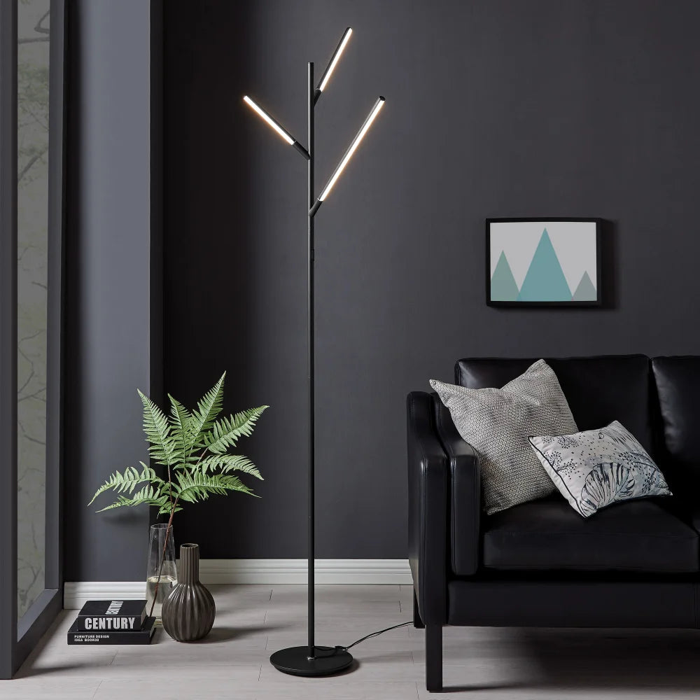 Lite Source Lorant LED Modern Tree Floor Lamp 83667 Lite Source Lorant LED Modern Tree Floor Lamp 83667