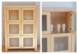 Skovby SM 80 Maple and Glass China Curio Cabinet