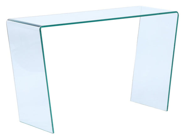 Ital Studio Togo Console Table in Clear Glass